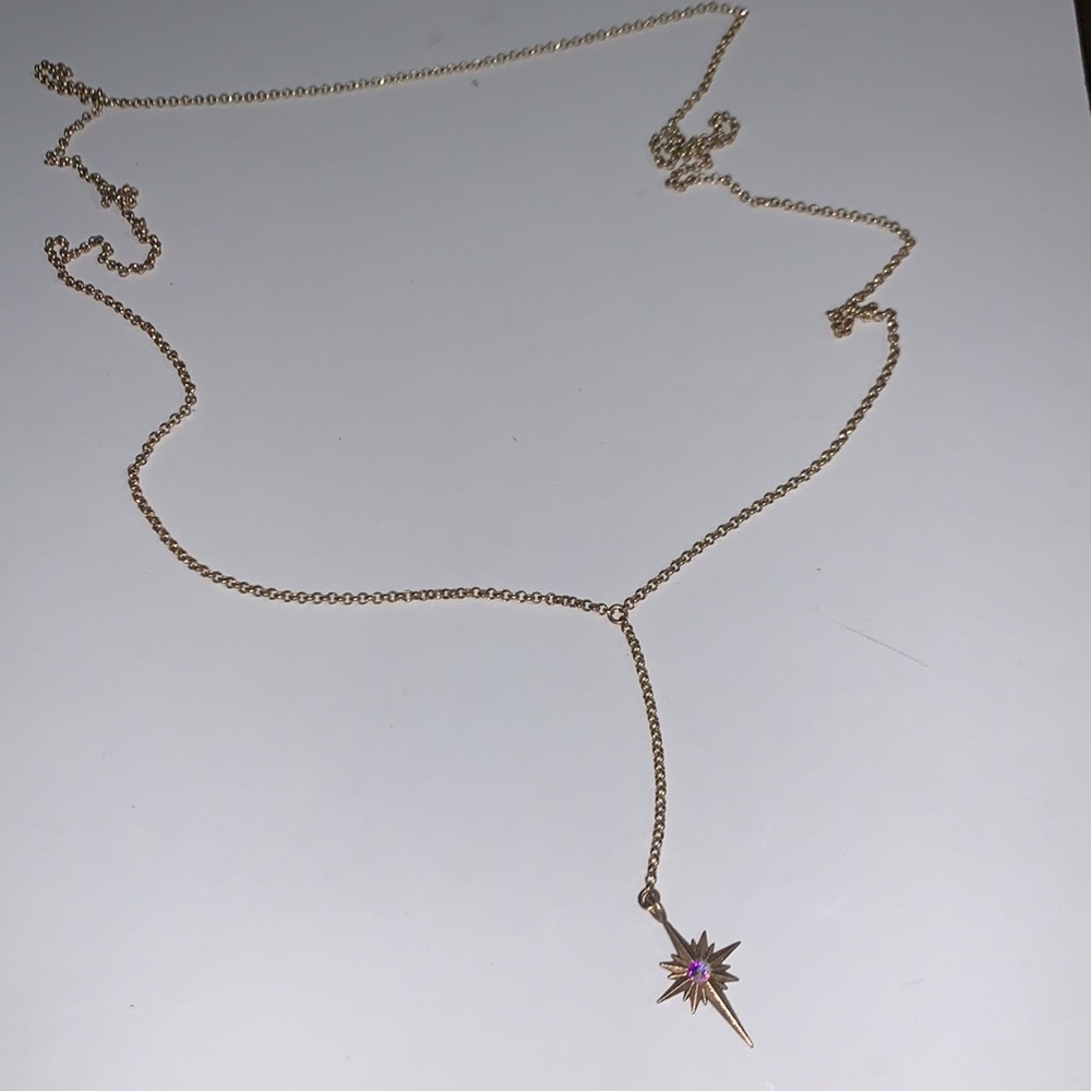 Dogeared Kaleidoscope North Star Y Necklace, 32